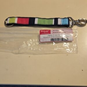 Thirty-One Vibrant Striped Key Holder